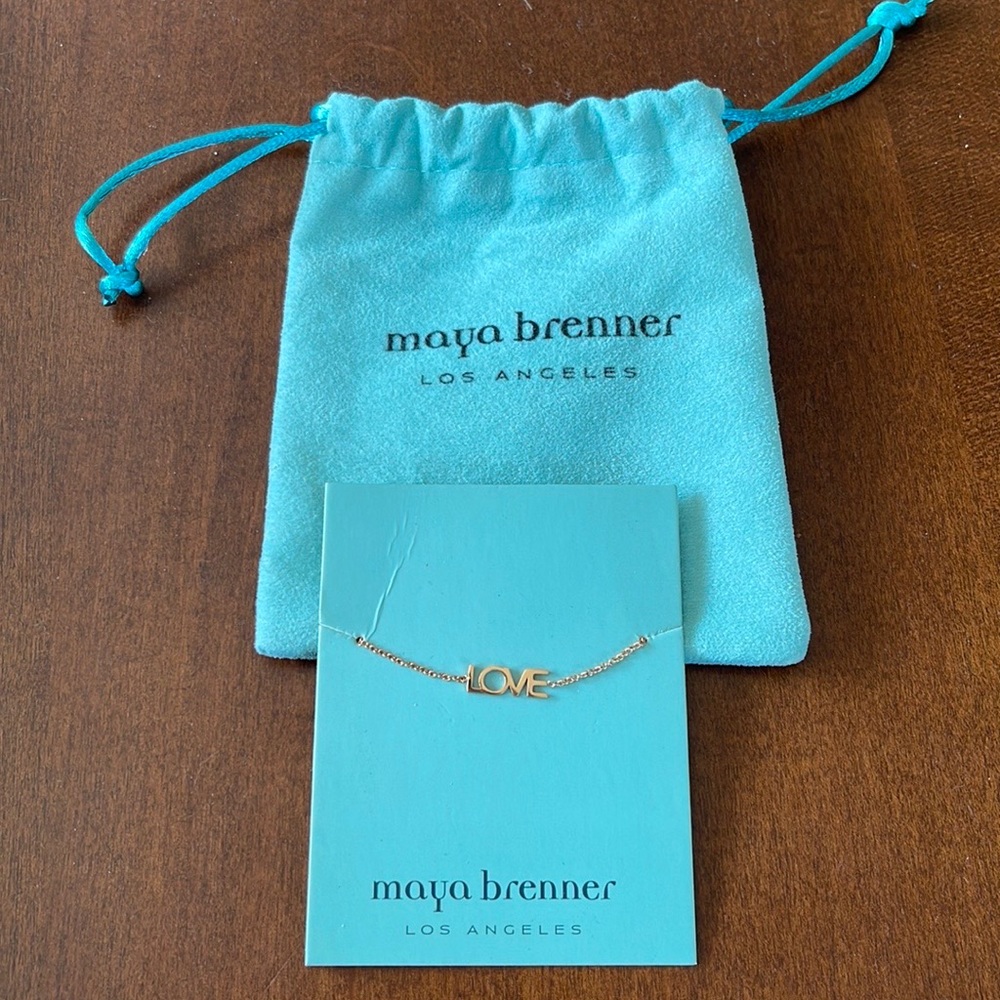 NWT Maya Brenner Love Bracelet